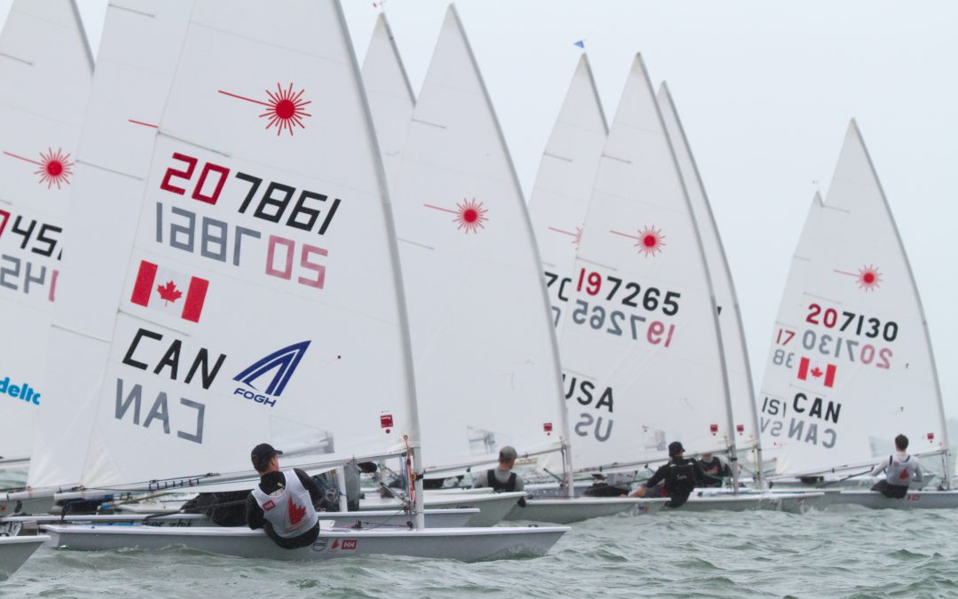 Kingston accueillera plus de 160 athlètes en voile lors des Championnats juniors en Laser (ILCA) de Voile Canada