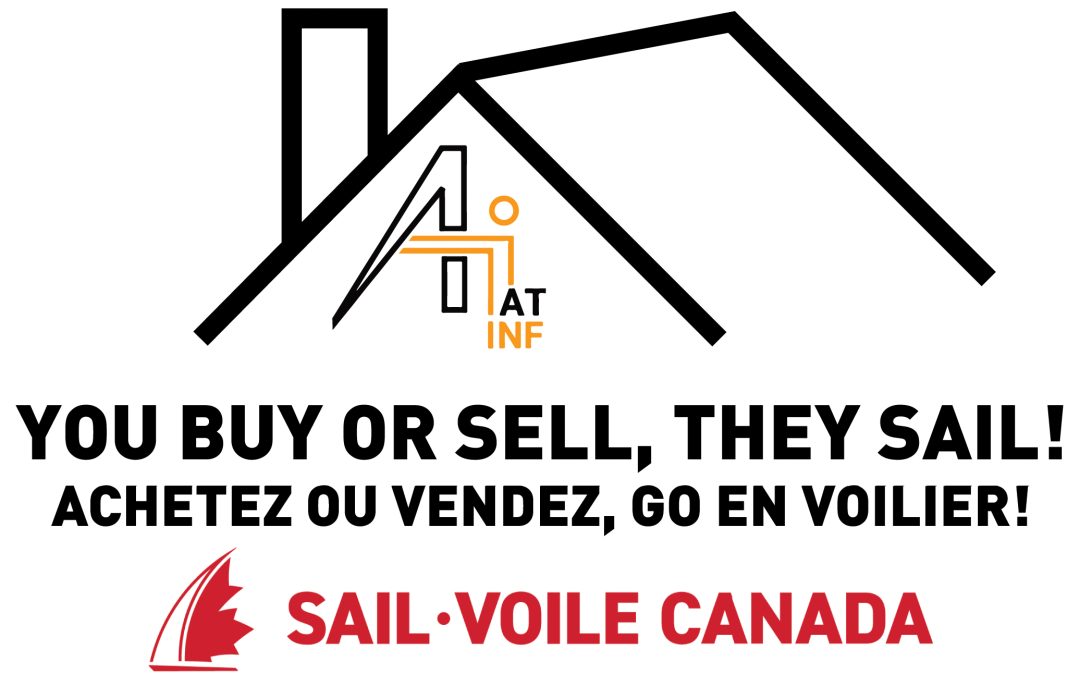 Voile Canada lance « ACHETEZ ou VENDEZ, go en VOILIER », une initiative innovante de levée de fonds impliquant l’immobilier pour supporter la voile canadienne