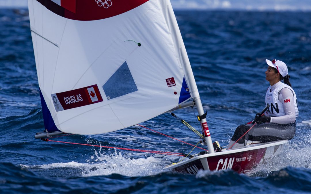 Dernières batailles de Sarah Douglas ce soir afin de se qualifier pour la course des médailles en Laser Radial à Tokyo 2020