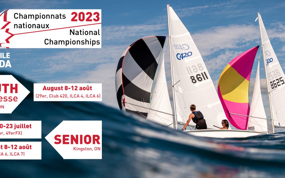 Voile Canada annonce les détails de ses championnats nationaux 2023
