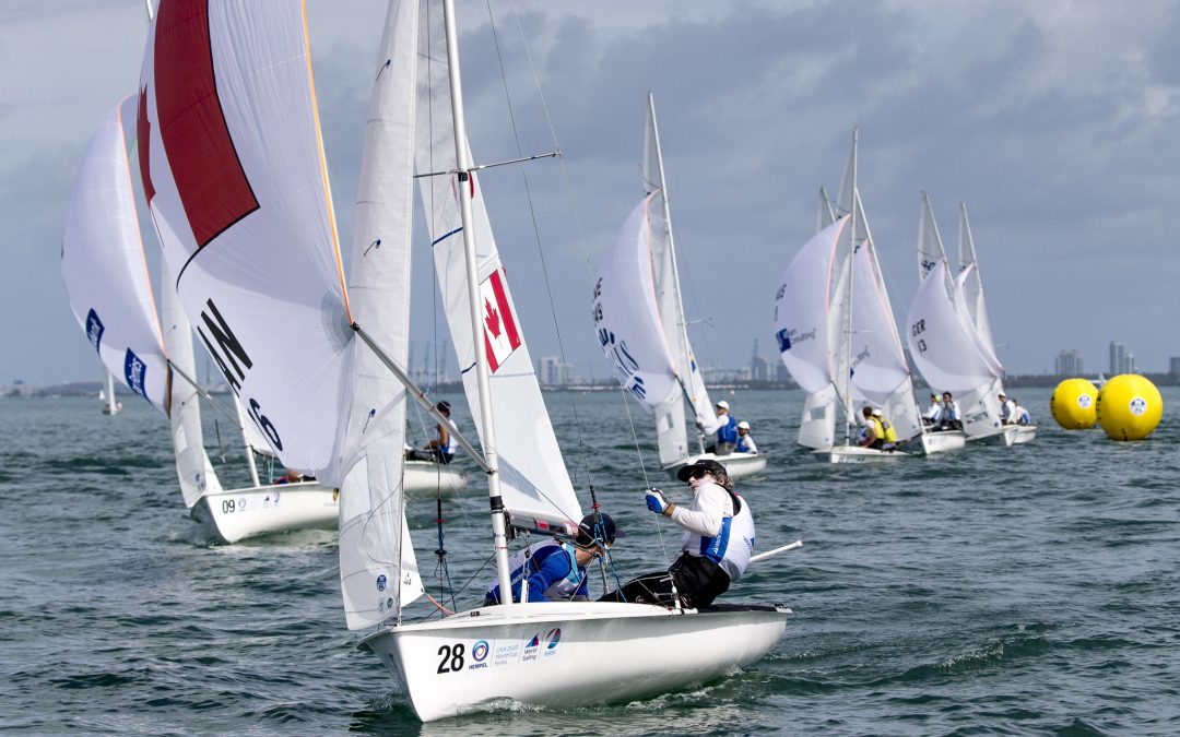 Les Olympiens en voile Jacob Saunders et Oliver Bone au Portugal dans leur préparation pour Tokyo 2020