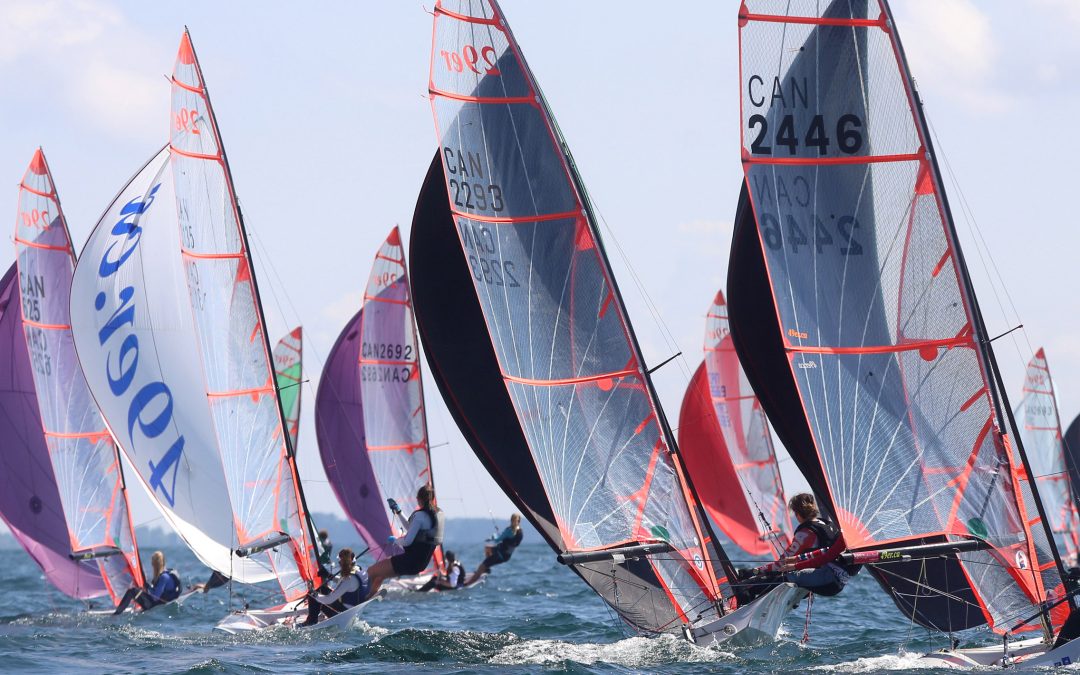 Kingston accueille les Championnats séniors en 49er et 49erFX de Voile Canada