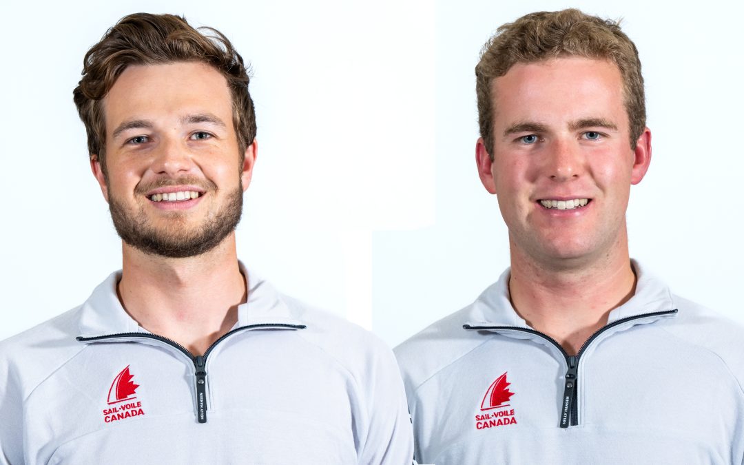 Arie Moffat et Ryan Wood écrivent l’histoire en devenant la première équipe canadienne à se qualifier à une course des médailles en 49er