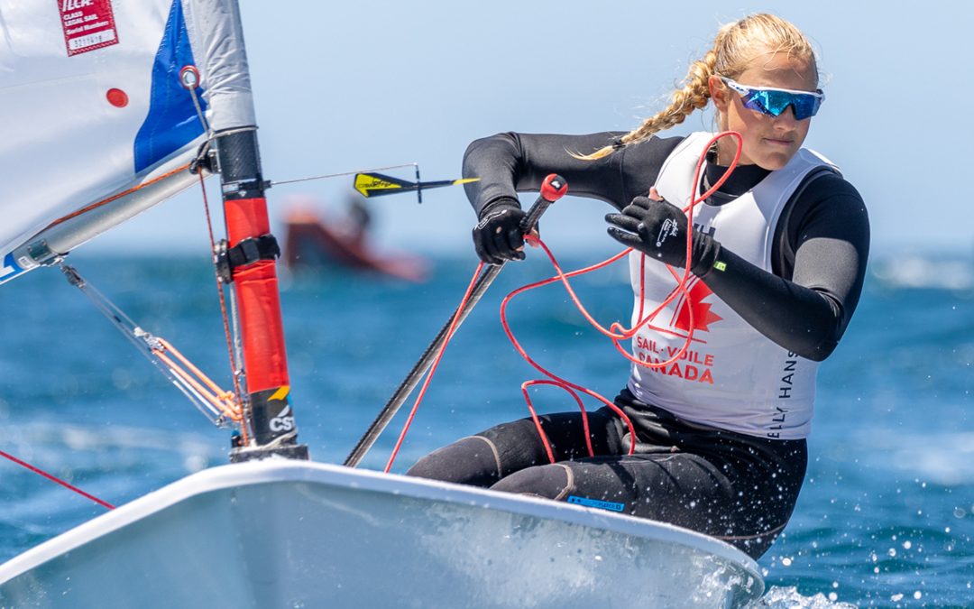 Annie Balasubramanian réalise la meilleure performance féminine canadienne de l’histoire des Championnats du monde M21 en ILCA