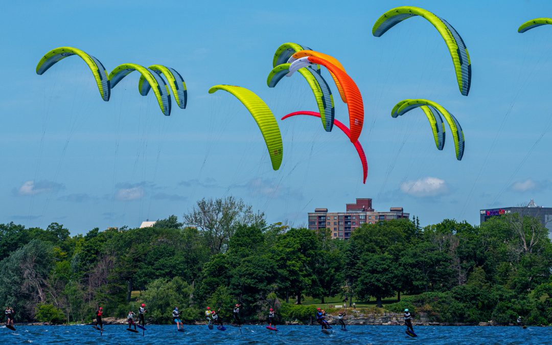 Kingston accueille les Championnats séniors en Formula Kite 2024 de voile Canada