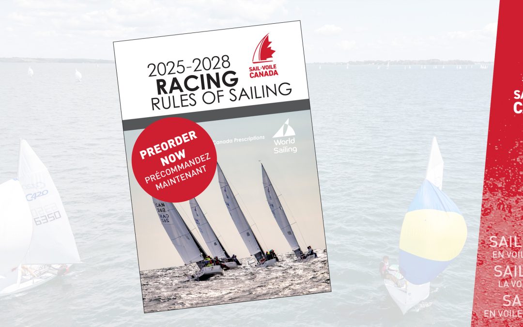 Précommandez votre Livre des règles de courses à la voile 2025-2028 maintenant