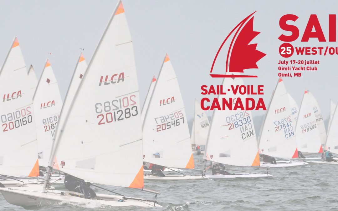 Les Championnats Sail Ouest de Voile Canada 2025 présentés au Gimli Yacht Club à Gimli, au Manitoba